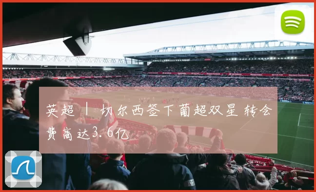 英超 ｜ 切尔西签下葡超双星 转会费高达3.6亿